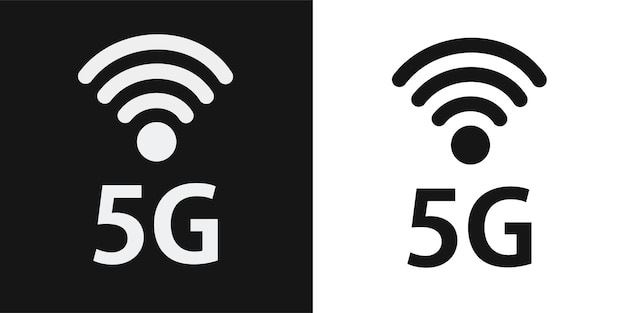 Premium Vector | Abstract illustration with 5g network. icons set ...