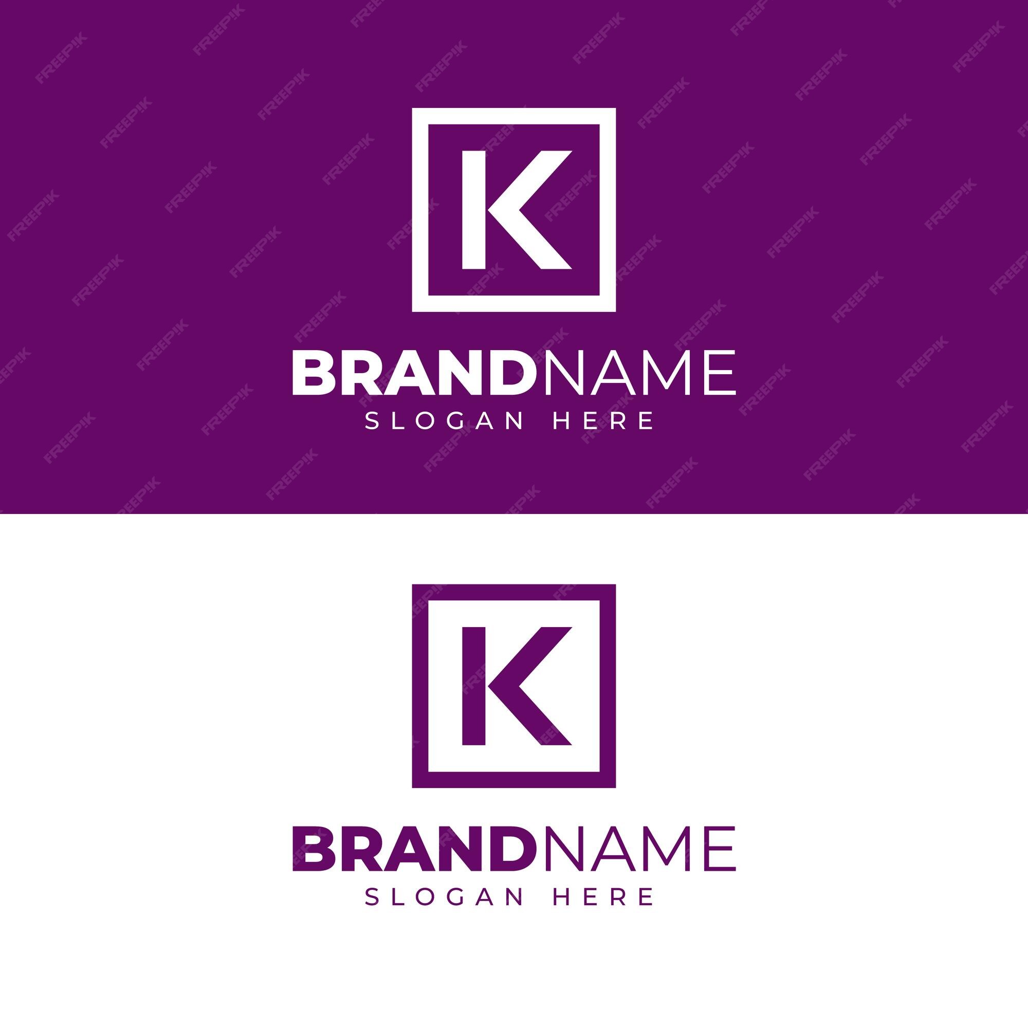 Premium Vector | Abstract letter k logo template design vector illustration