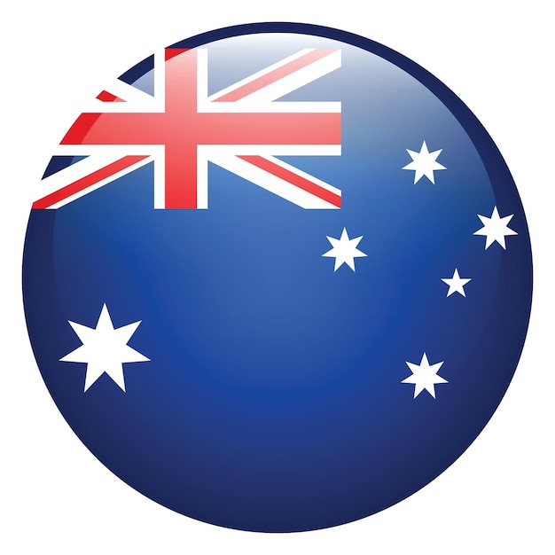 Australia Circle Flag Vectors & Illustrations for Free Download | Freepik