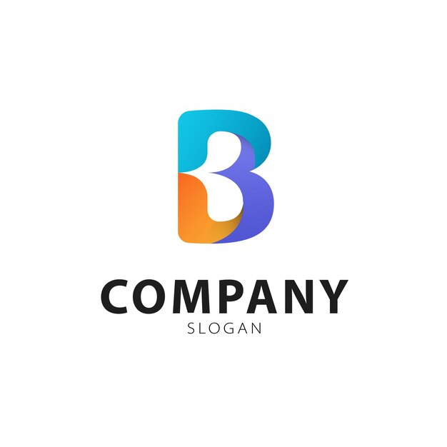 Premium Vector | B later logo template