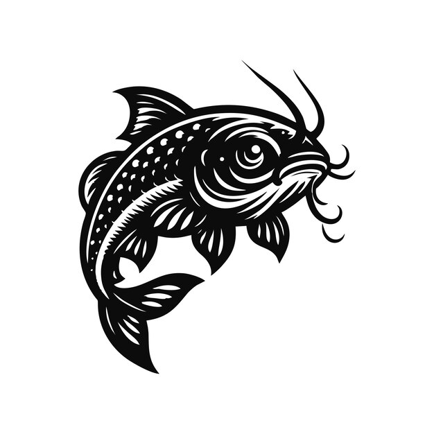 Premium Vector | Catfish logo design inspirations