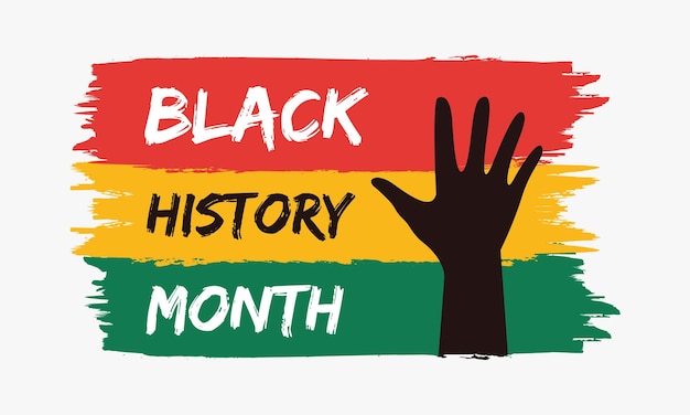 Premium Vector | Celebrating black history month design african ...