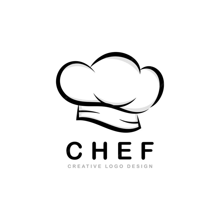 Premium Vector | Chef logo design