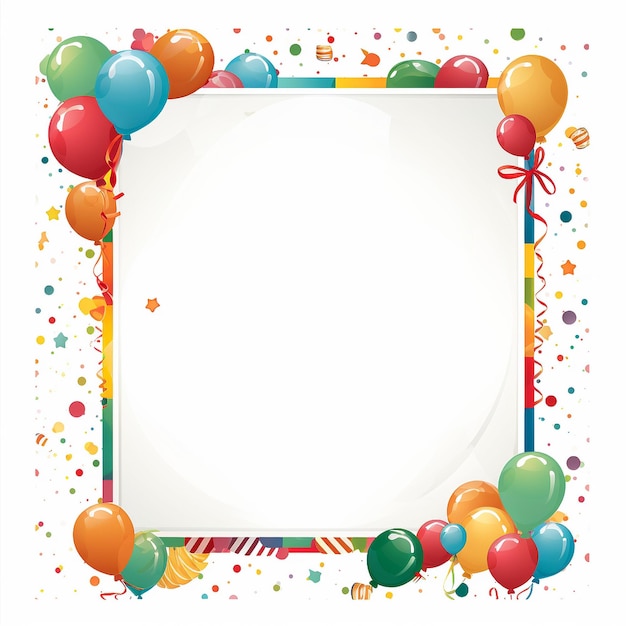 60th Birthday Clip Art Border