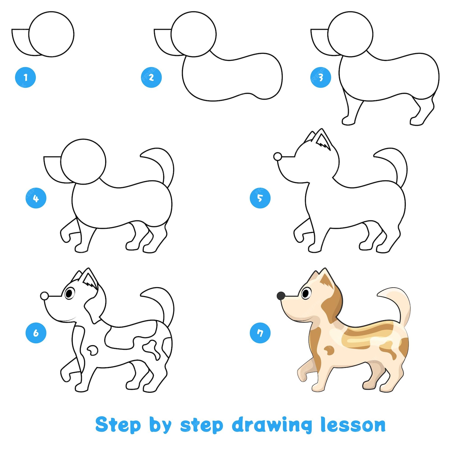 Premium Vector | Children's game to develop drawing skills for ...