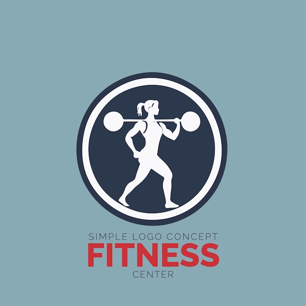 Premium Vector | Fitness center logo concept for company and branding