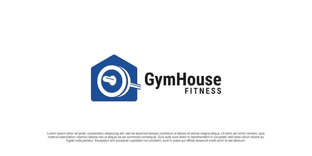 Premium Vector | Fitness house logo icon idea