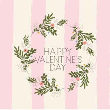 Bạn muốn mang đến nét đặc biệt và tôn vinh cho người bạn đời trong ngày Valentine\'s Day? Hãy sử dụng vector cao cấp với thẻ vui vẻ và vương miện hoa sẽ làm bạn hài lòng với sự lựa chọn của mình.