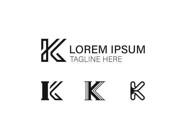 Premium Vector | K logo