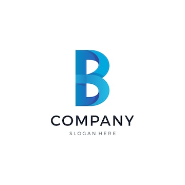 Premium Vector | Letter b logo design vector