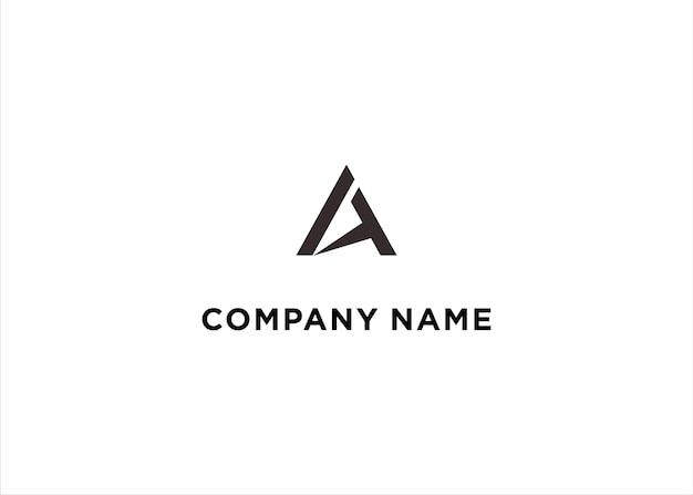 Premium Vector | At letter logo design