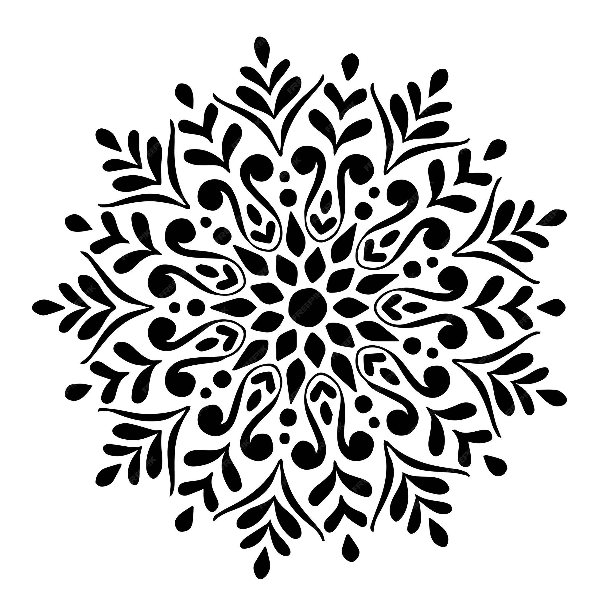 Premium Vector | Mandalas coloring book