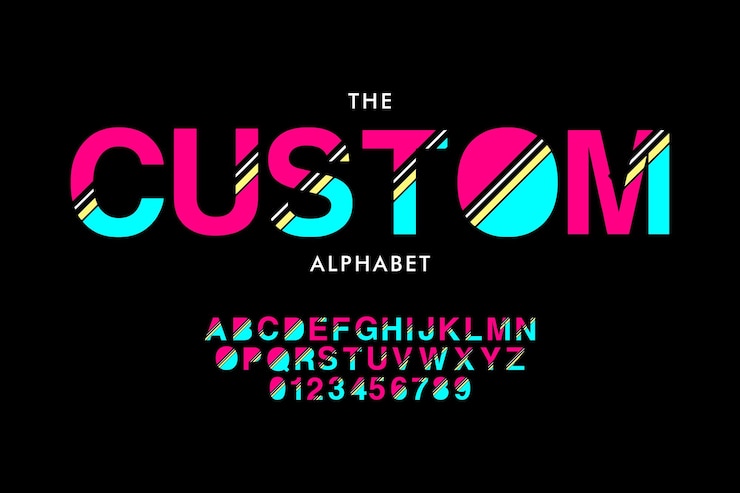 Premium Vector | Modern abstract digital alphabet font. creative urban ...