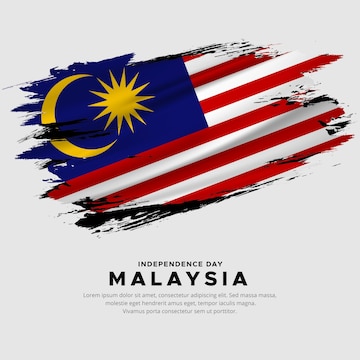 Premium Vector | New design of Malaysia independence day vector ...