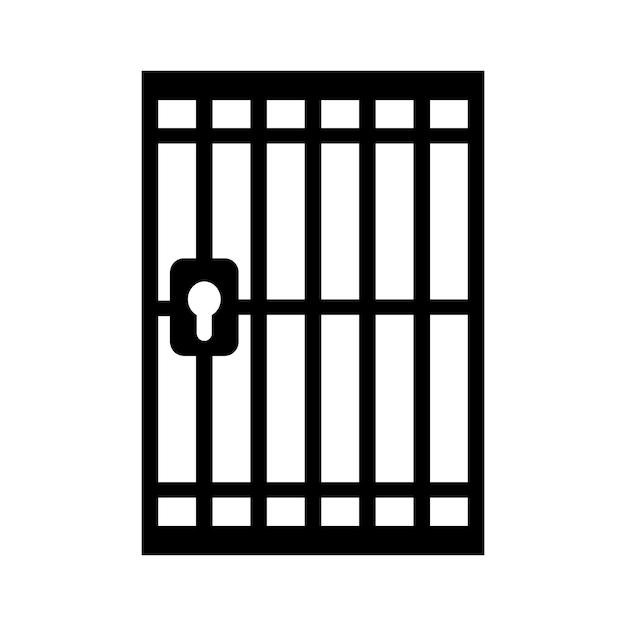 Premium Vector | Prison icon