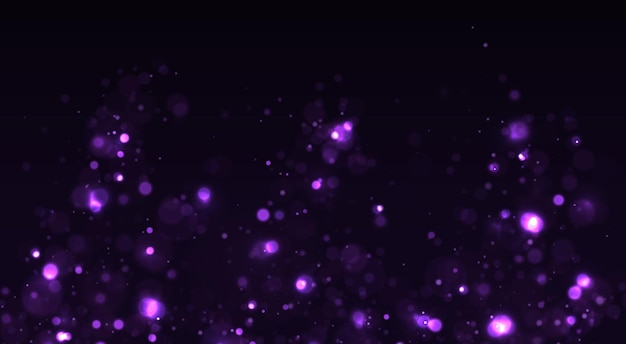 Free Photo | Abstract purple particles background