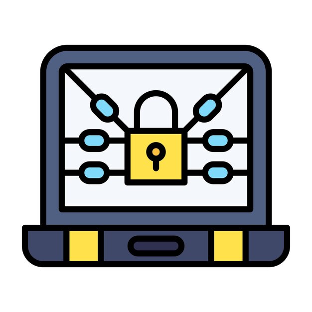 Premium Vector | Ransomware flat illustration