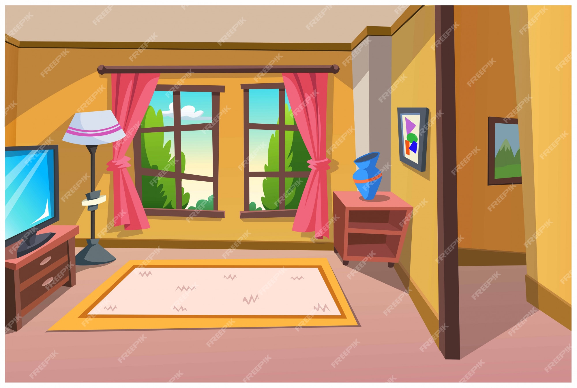 Page 3 | Cartoon Room Background Images - Free Download on Freepik