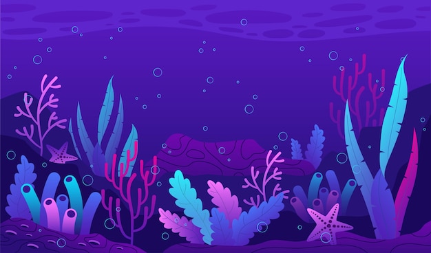 Premium Vector | Under the sea background