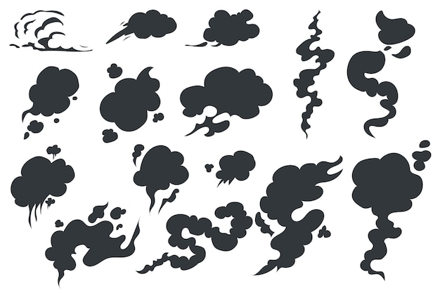 Smoke Cloud Silhouette