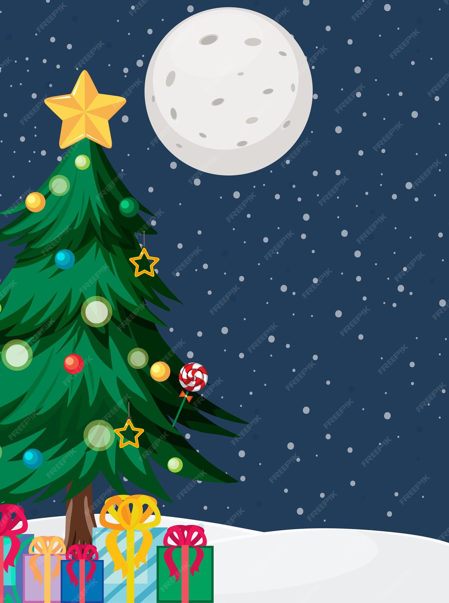 Top 50 Christmas background night in high resolution for free download