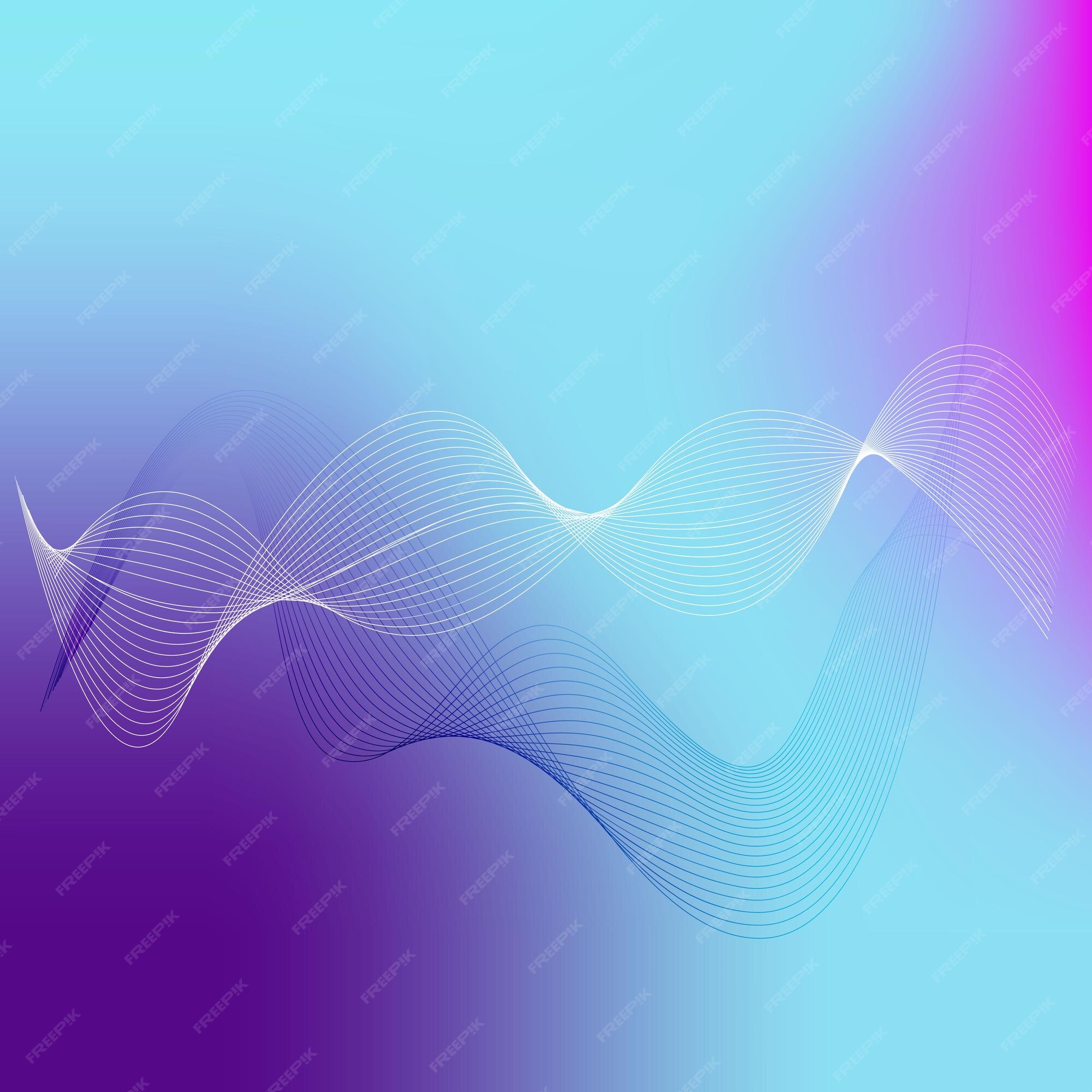 Premium Vector | Sound wave background 20235760235