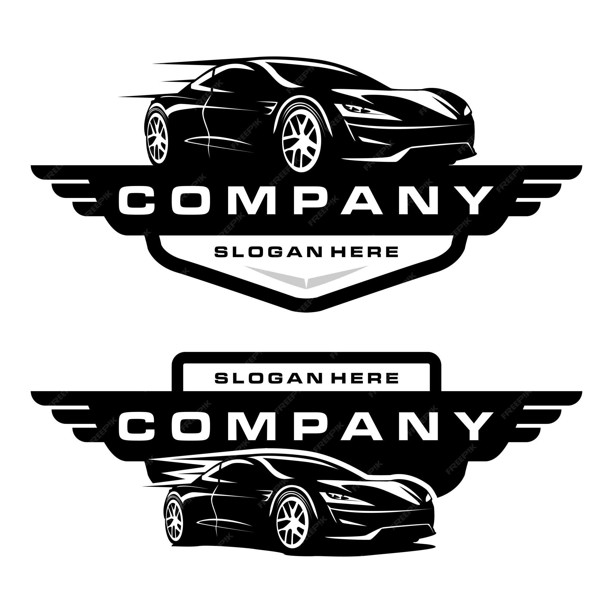 Premium Vector | Sport car logo