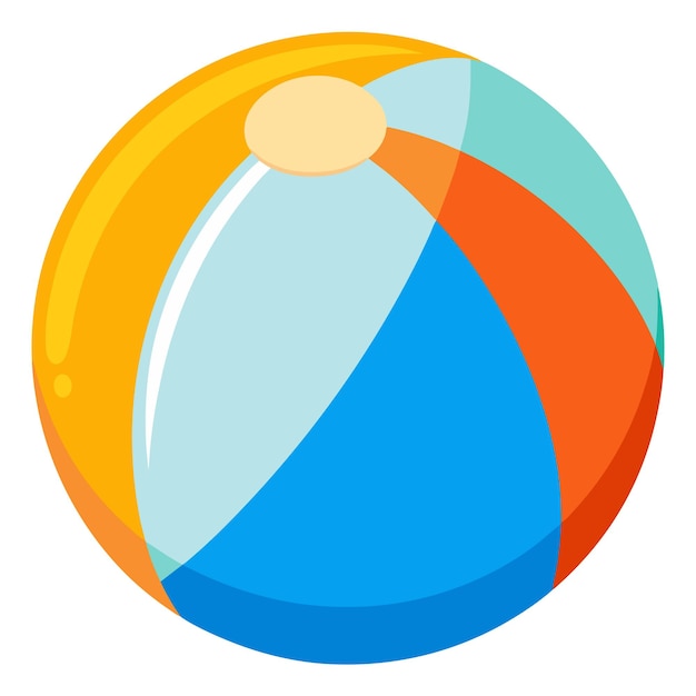 Premium Vector | Summer themed vector illustration about Beach Ball