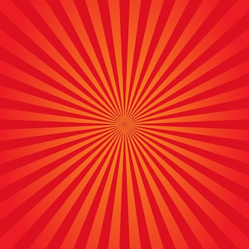 Premium Vector | Sunburst background orange and red. Vector ...