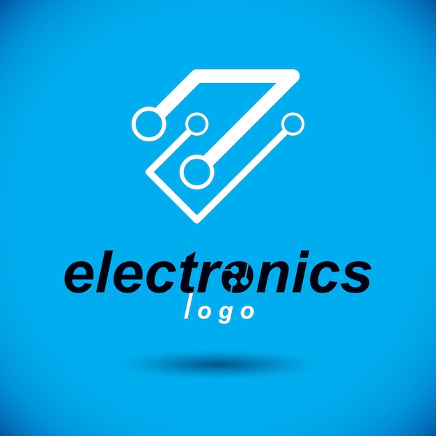 Electronics logo Vectors & Illustrations for Free Download | Freepik