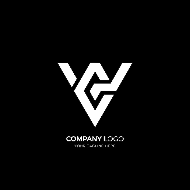 Premium Vector | VGC triangle logo design