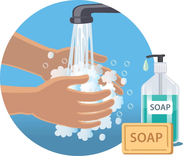 Hand Wash Soap Clipart