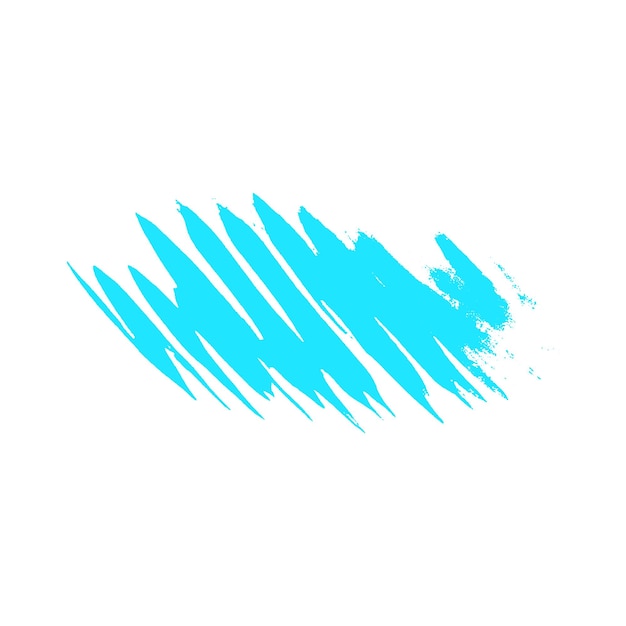 Premium Vector | Watercolor painted light blue brush stroke