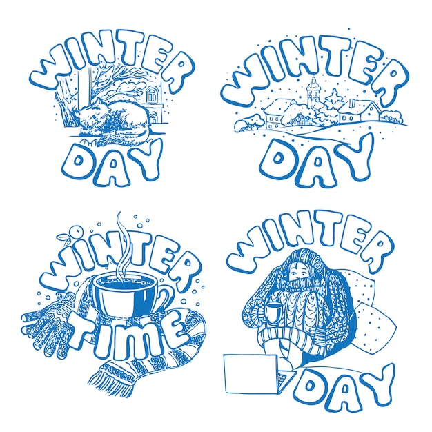 First Day Of Winter Clip Art