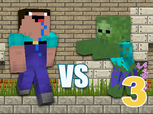 Minecraft Noob vs. Zombies 3