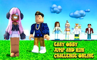 Easy Obby Jump And Run Challenge Online game cover