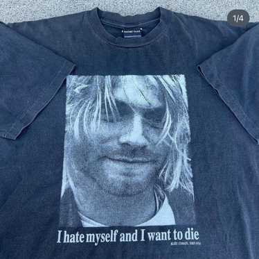 Band Tees × Kurt Cobain × Vintage Vintage Kurt Co… - image 1