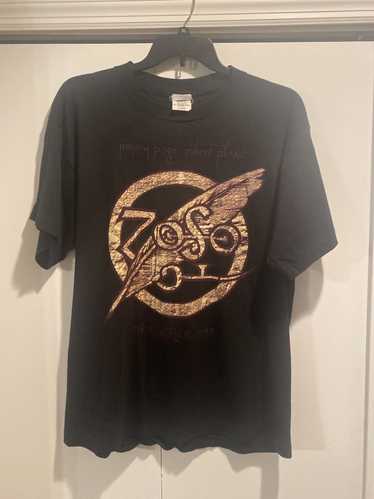 Vintage 1995 jimmy page & Robert plant tour tee