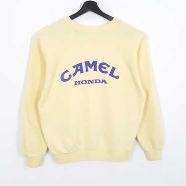 Camel × Honda × Vintage CAMEL HONDA Vintage Sweat… - image 1