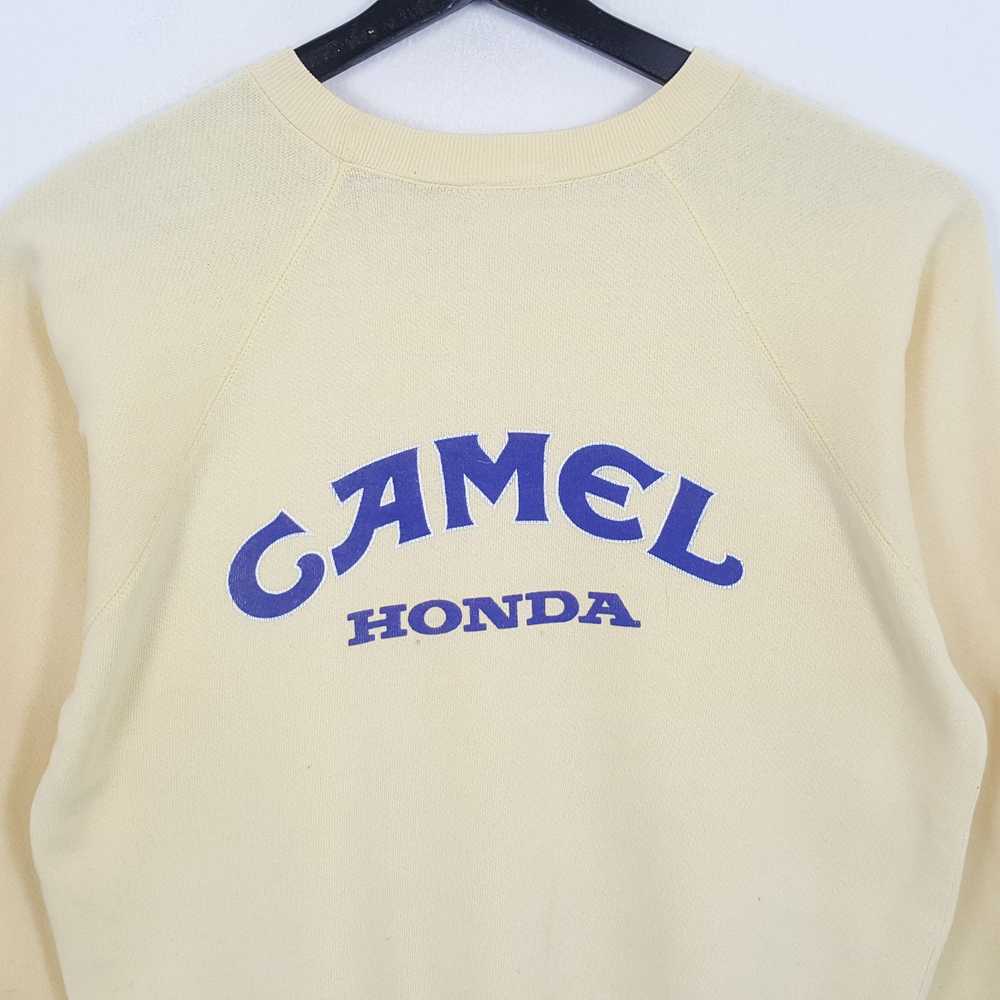 Camel × Honda × Vintage CAMEL HONDA Vintage Sweat… - image 2