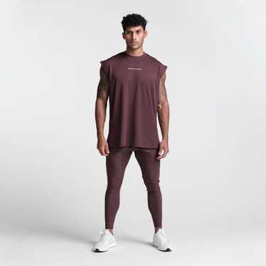 ASRV 0510. Nano-Mesh Oversized Cutoff - Faded Plum - image 1