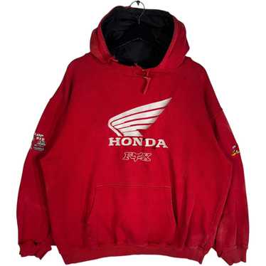 Vintage Vintage Honda & Fox Hoodie - image 1