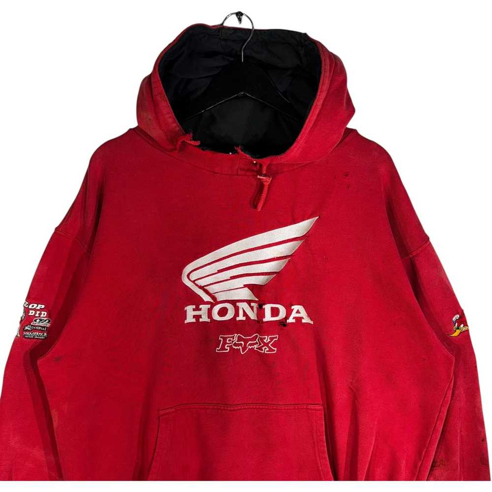 Vintage Vintage Honda & Fox Hoodie - image 2