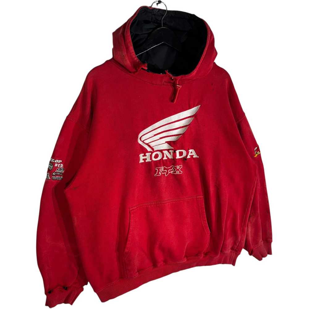 Vintage Vintage Honda & Fox Hoodie - image 4