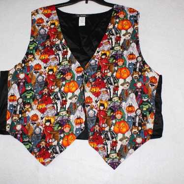 Vtg 111 Main Halloween Vest.