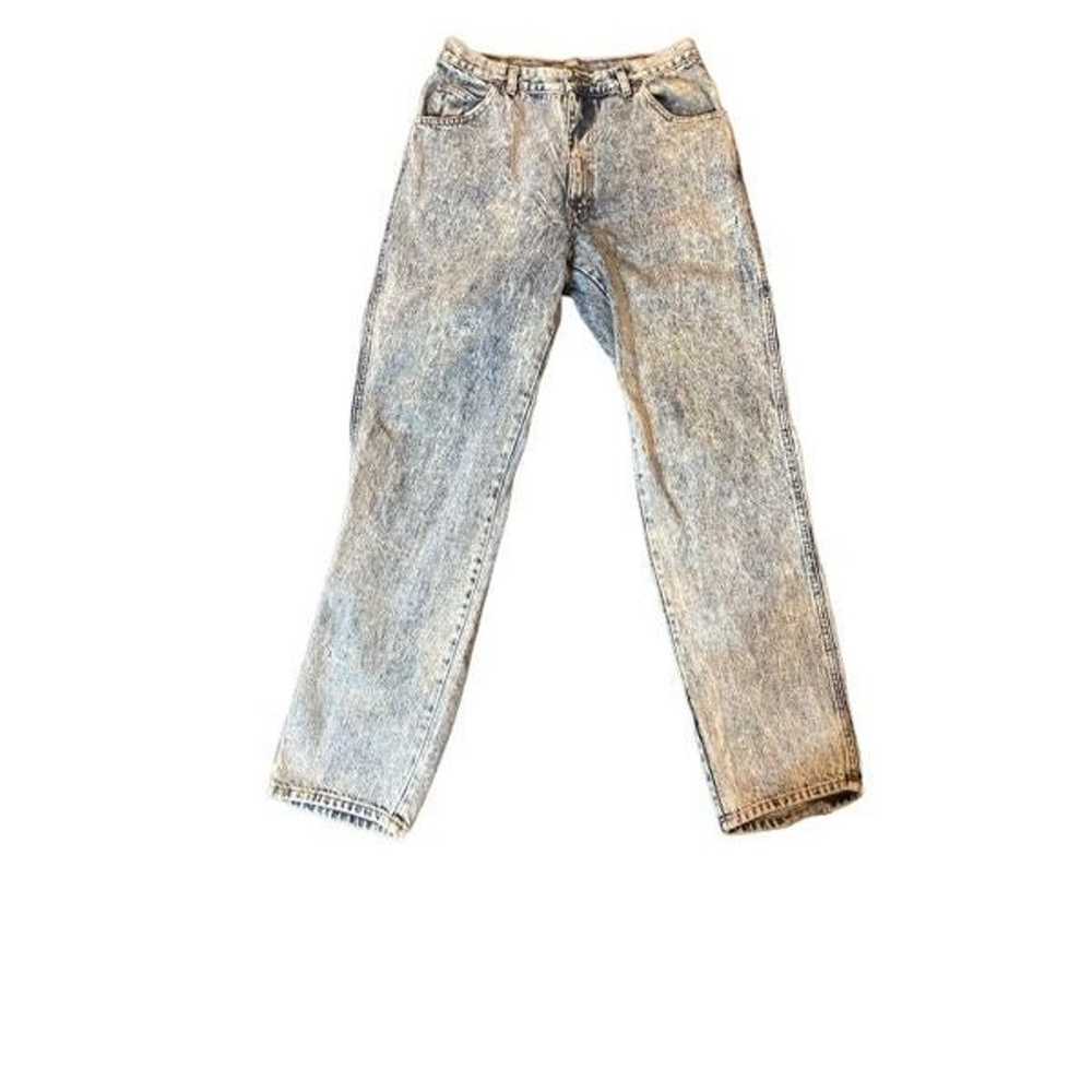 Vintage 80’s SASSON Acid-Wash High Rise Jeans - image 2