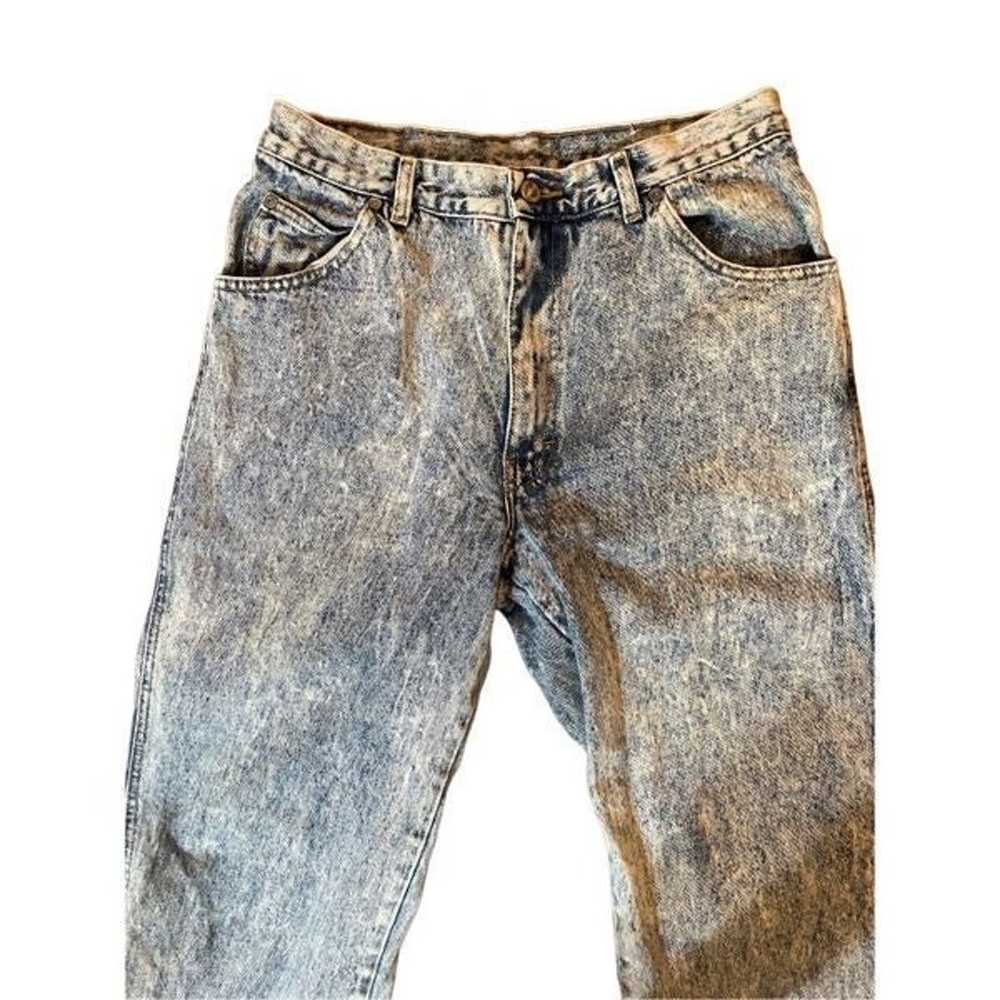 Vintage 80’s SASSON Acid-Wash High Rise Jeans - image 3