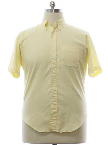 1960's Arrow Mens Preppy Mod Oxford Shirt