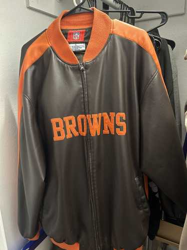 NFL × Streetwear × Vintage RARE NFL BROWNS JACKET