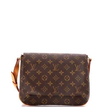 Louis Vuitton Musette Tango Handbag Monogram Canva